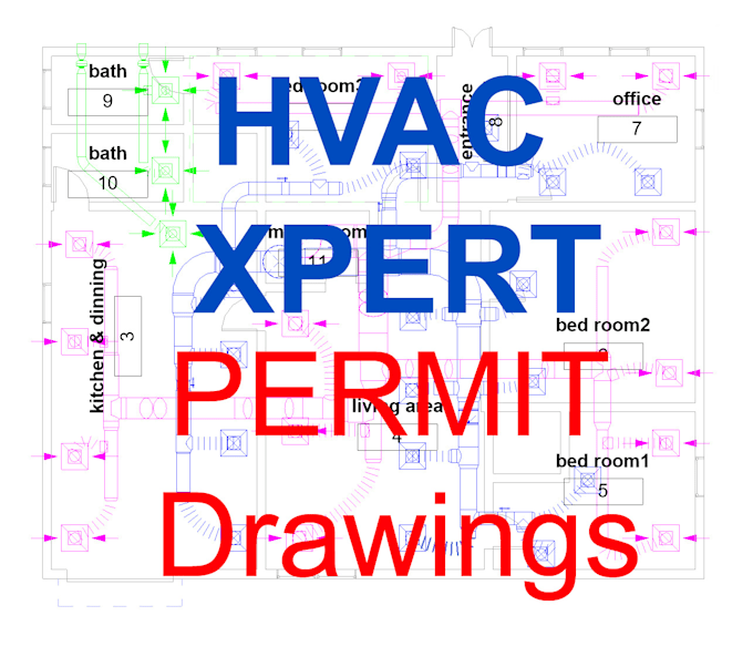 do hvac duct designing and cooling load calculations