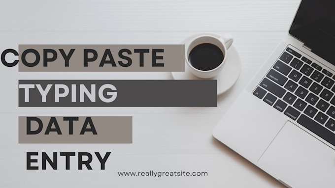 Copy paste data entry and typing work by Syri58 | Fiverr