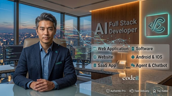 develop ai website, ai web application, ai saas app, ai software development