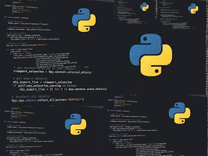 Code in python programming projects and tasks by mshantell08 fiverr