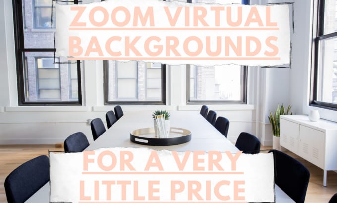 Make a zoom virtual background for your meetings by Ahmedprdct | Fiverr