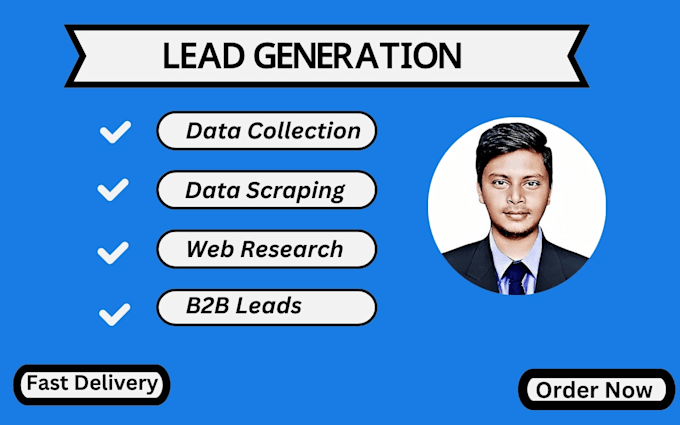 do b2b lead generation, data collection and data scraping
