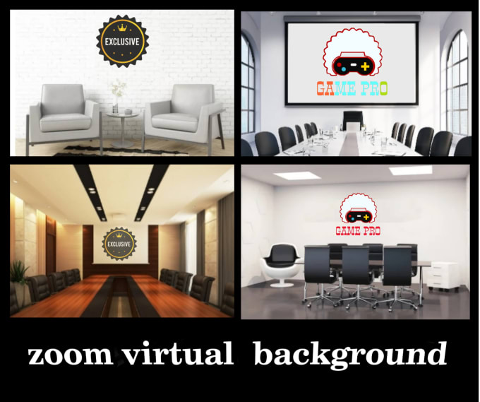 Design Custom Zoom Virtual Background With Your Logo By Redahaddouch789 
