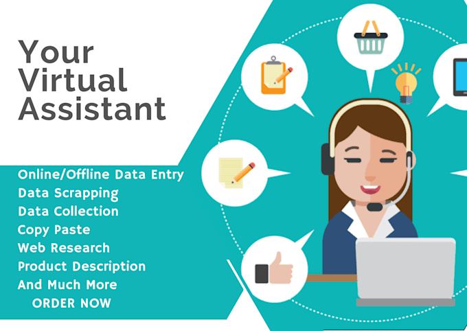be your virtual assistant for data entry and data collection