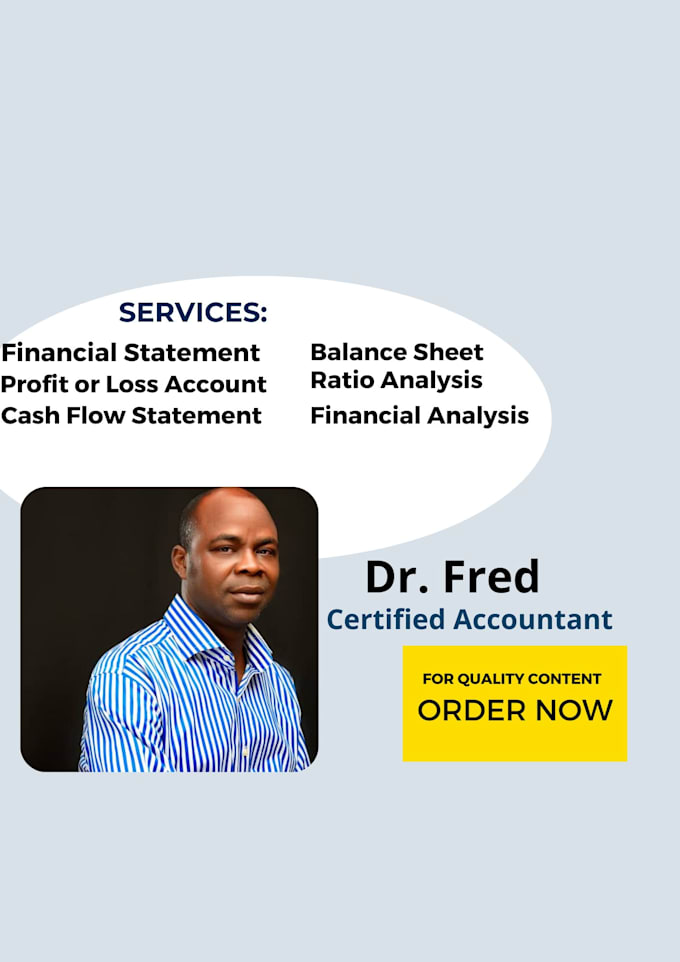 prepare financial statements, profit or loss, cashflows