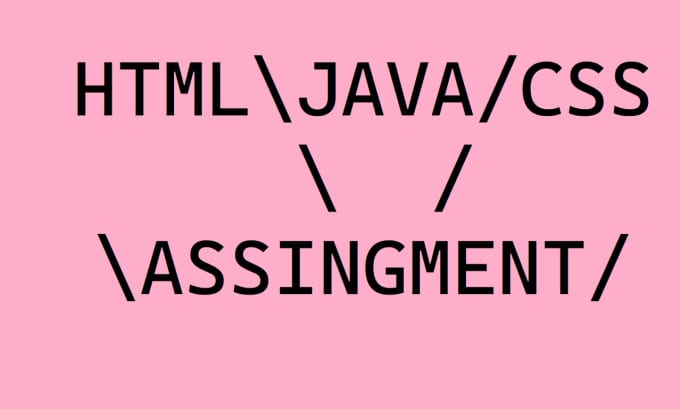 Projects in java, html, css by Rana2141 | Fiverr image.