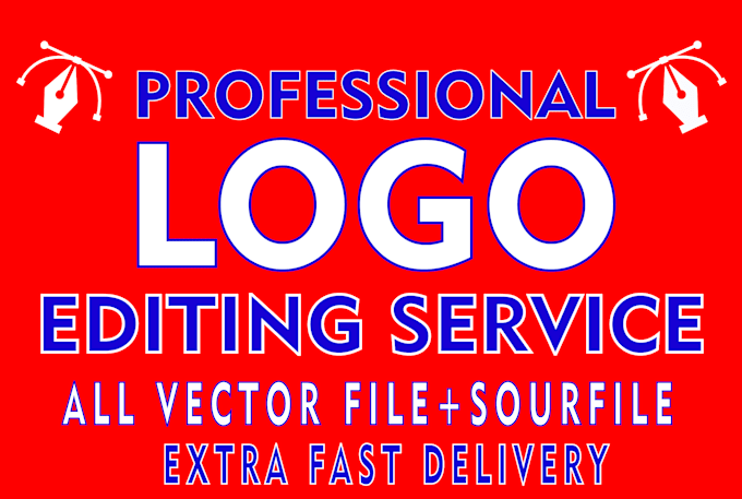 cleanup, retouch, fix or update your existing logo