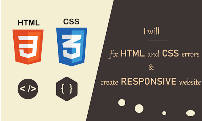 Fix html, css bugs and responsive issues on your website by Asultana32 ...
