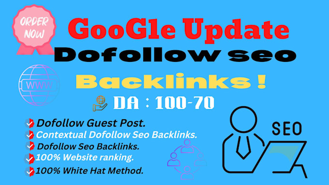 make dofollow link building SEO backlinks and guest post