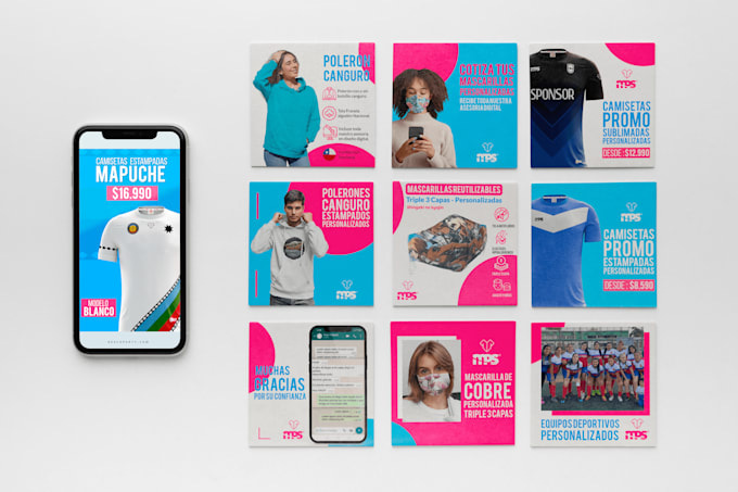design modern and aesthetic instagram posts for your brand