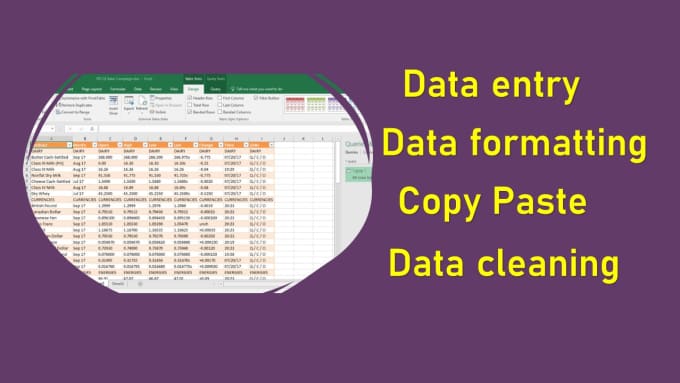 Data Entry Typing Work In Excel Spreadsheet By Rudra02 Fiverr 5149