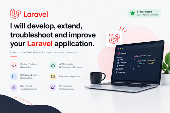 develop and extend laravel business applications