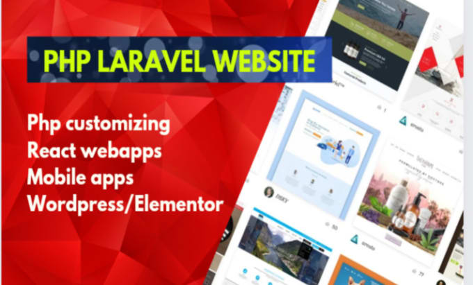 Develop react, php laravel website for your business by Jacksontech756 ...