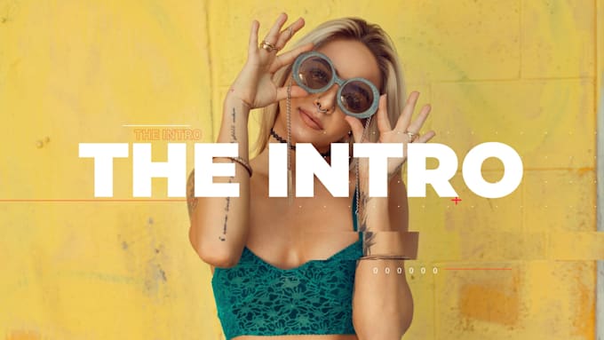 create stunning youtube intro video