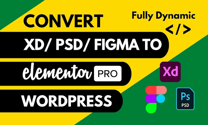 convert figma to wordpress, clone website, xd to wordpress professional website