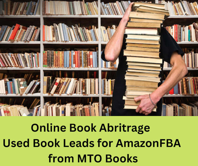 Provide book leads for amazon arbitrage fba by Marydecoen236 Fiverr