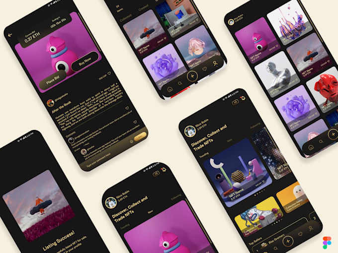 create extraordinary mobile ui ux designs