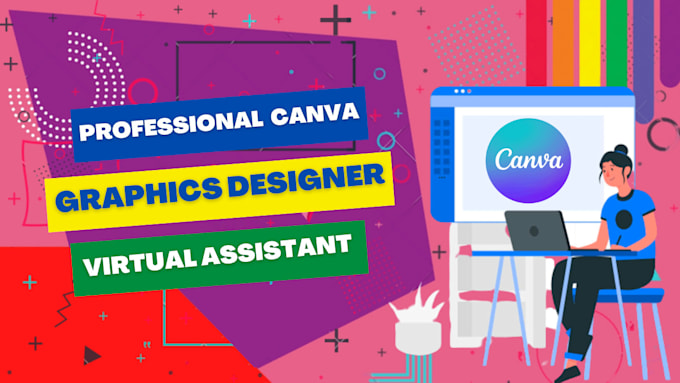 Hot Deals! I will be your professional VA for graphics design via canva