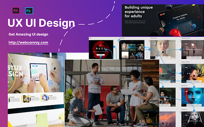 Share you good ui ux design by Webconvoypvt | Fiverr