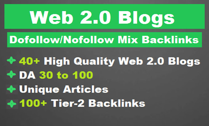 build high authority web 2 0 contextual dofollow seo backlinks