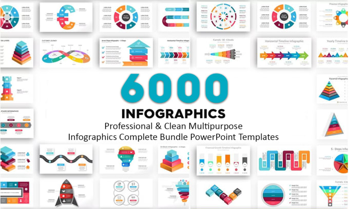 Deliver 6000 infographics powerpoint templates by Ahmed4440 | Fiverr