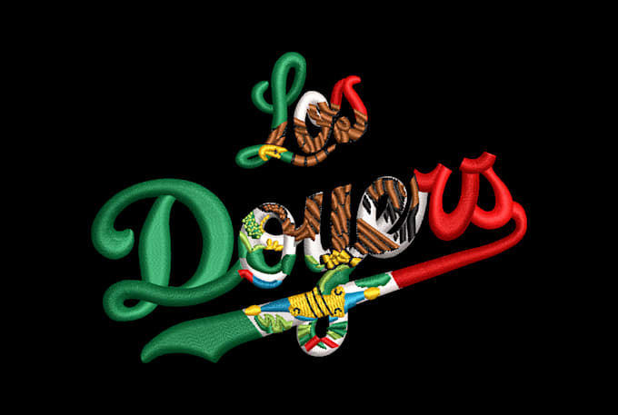 do embroidery digitizing logo, convert into dst in quickly