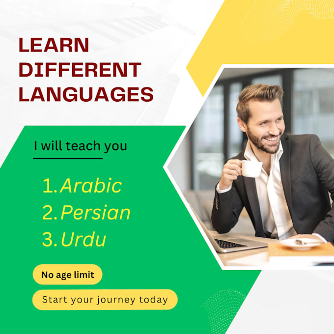 be your arabic, persian and urdu language tutor