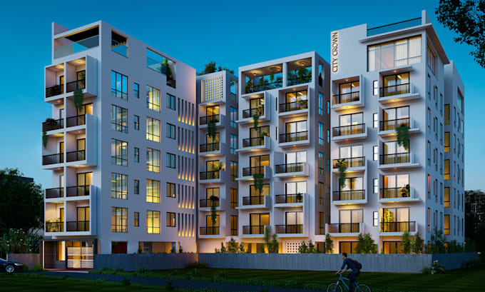create photorealistic 3d exterior and interior renderings