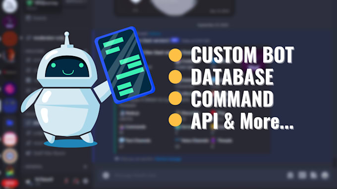 Make a custom discord bot with latest feature by Anastazim | Fiverr