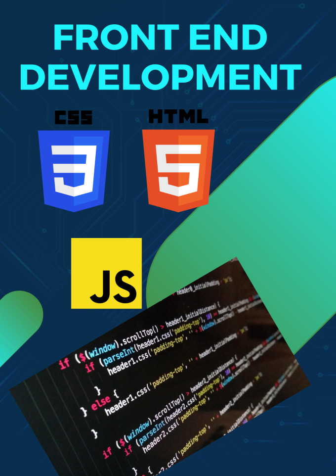 Be your front end, web developer using html css bootstrap by ...
