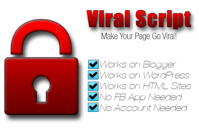 give you a like and share viral locker script