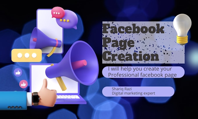 create a facebook page for you