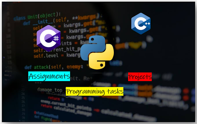 Do programming task with python, c plus, c, c sharp by Mashwd_dev | Fiverr