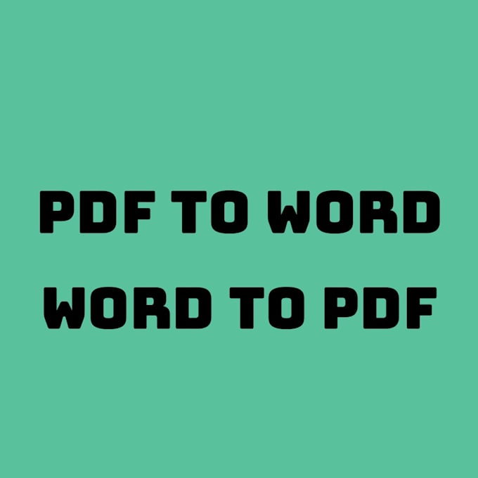 Convert pdf to word, scanned pages to word by Office_geek Fiverr