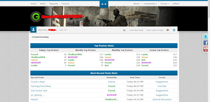 create a forum for every use