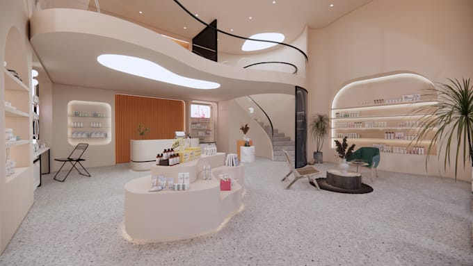 design your retail stores, cafes, restaurants, stalls, interiors and exteriors