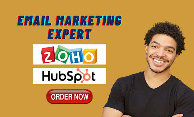 Setup hubspot crm zoho crm landing page workflows by Themarketingeek