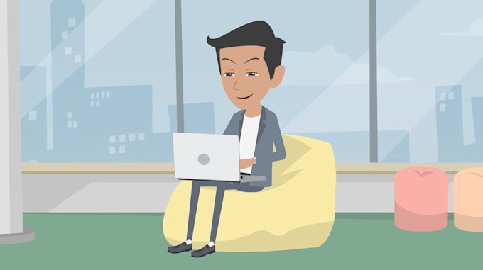create an awesome custom 2d animated explainer video