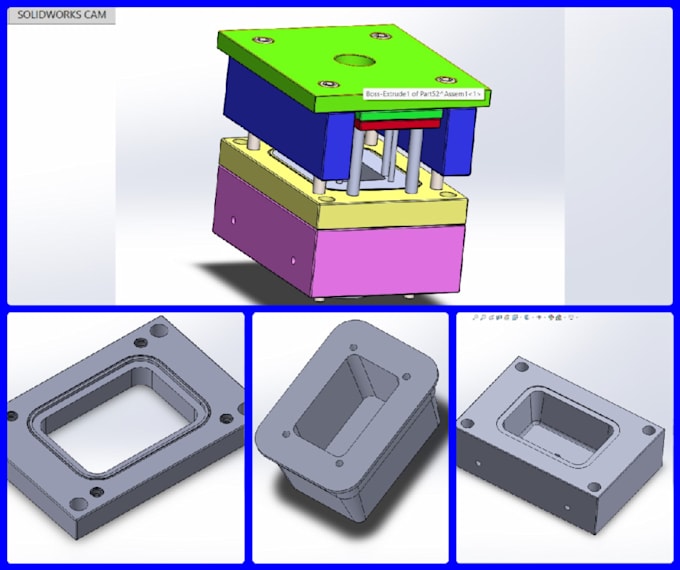 do molding machine die and mold design