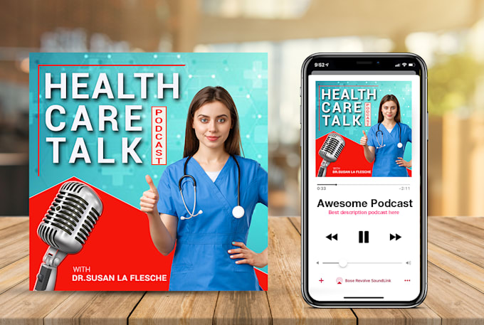 design  professional podcast cover art and itunes covers