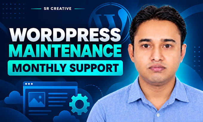 provide monthly wordpress maintenance and support