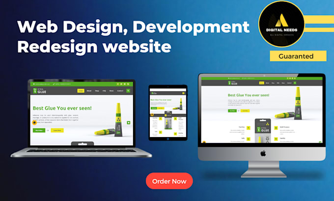 website design, website development, redesign website