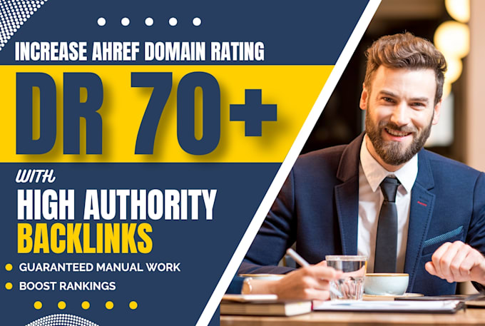 increase domain rating ahrefs DR using high authority do follow SEO backlinks