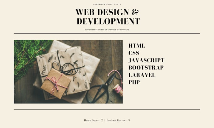 create responsive websites in HTML CSS javascript