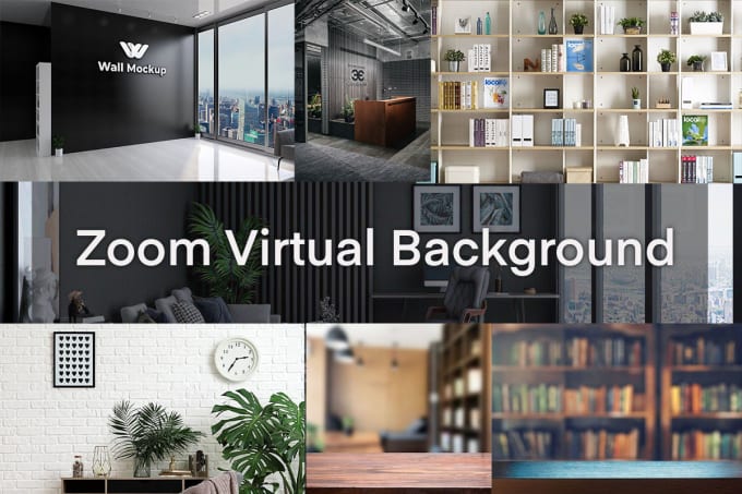 Create a professional zoom virtual background and google meeting by  Ayman_mzr | Fiverr