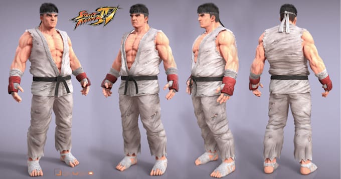 make stylized or realistic 3d character designs