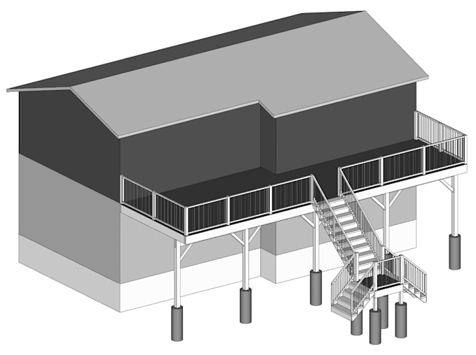Provide pergola deck patio city permit drawings by Isratjahan2022 Fiverr