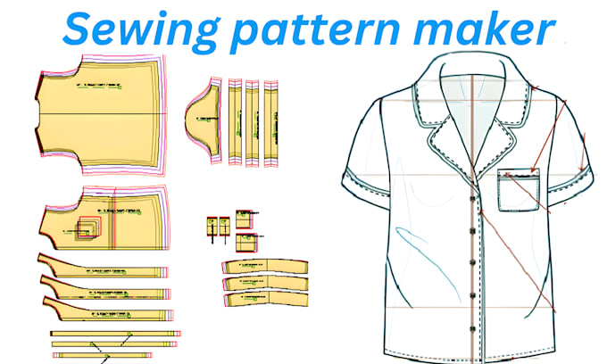 make sewing patterns for any type of clothing with grading