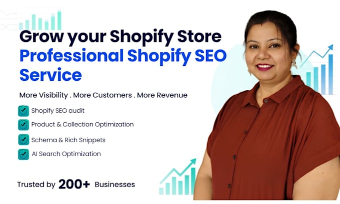 provide monthly shopify SEO and ai optimization service for your store