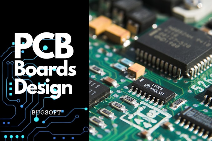 Design pcb boards using eagle pcb design softwear by Bugsoft | Fiverr